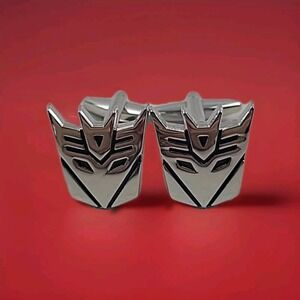 New Sivertone Transformers Decepticon Cufflinks